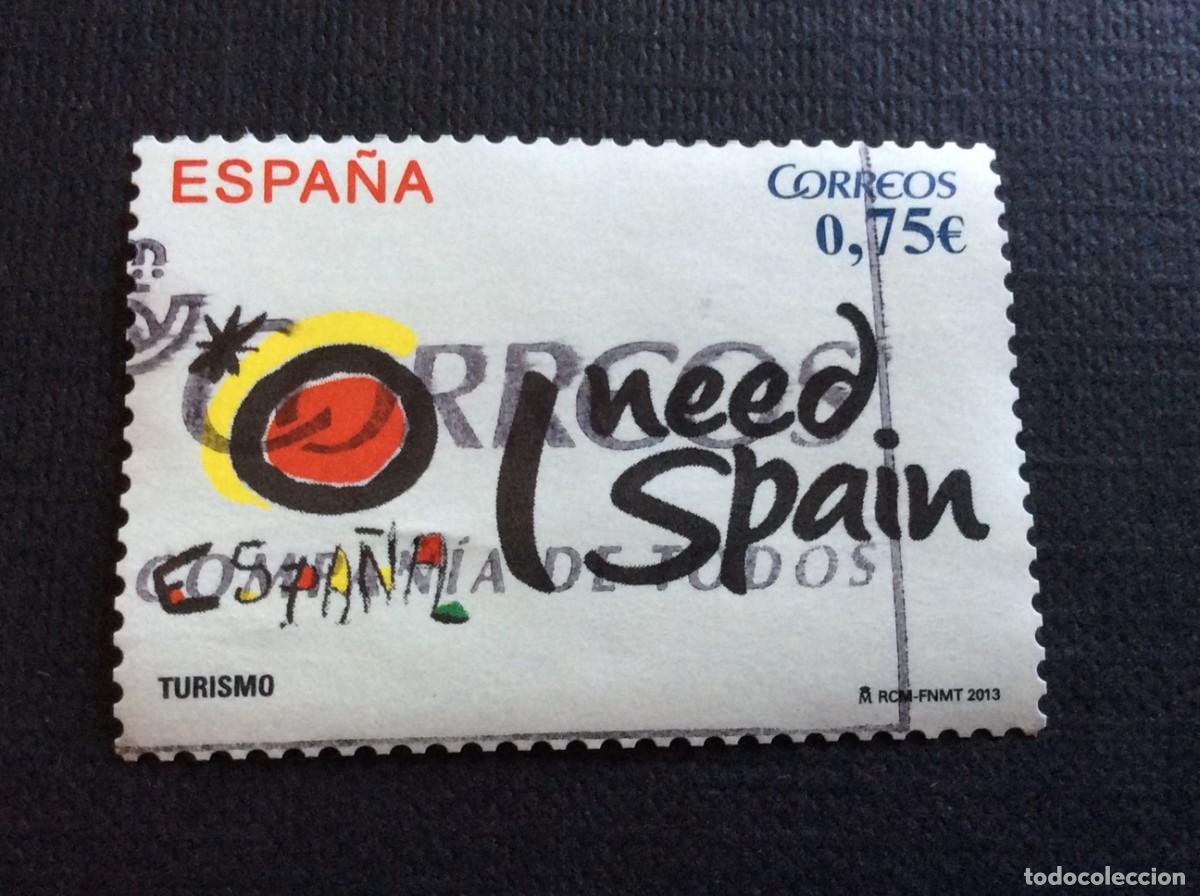 Sellos: ESPA&Ntilde;A N&ordm; EDIFIL 4771* A&Ntilde;O 2013. TURISMO ESPA&Ntilde;OL. SELLO USADO