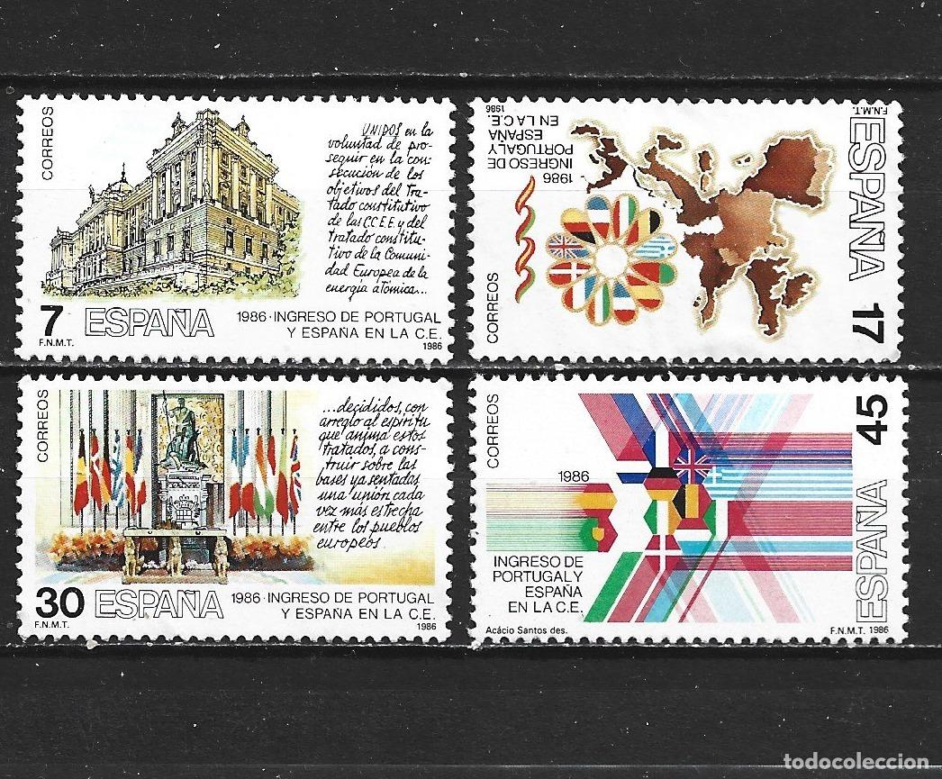 Sellos: ESPA&Ntilde;A EDIFIL NUM. 2825/2828 SERIE COMPLETA NUEVA SIN GOMA