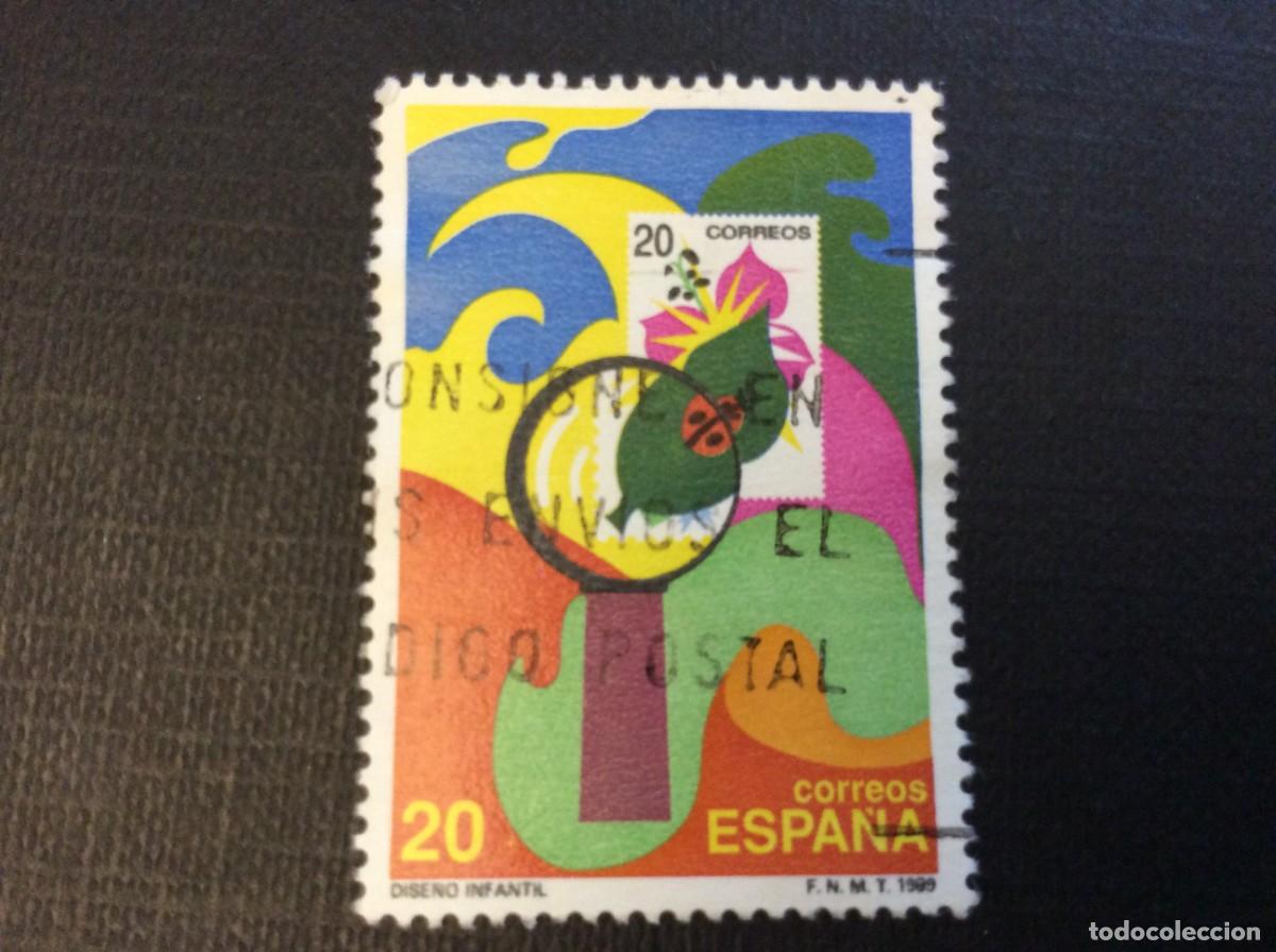 Sellos: ESPA&Ntilde;A N&ordm; EDIFIL 2986* A&Ntilde;O 1989. DIBUJO INFANTIL. SELLO USADO