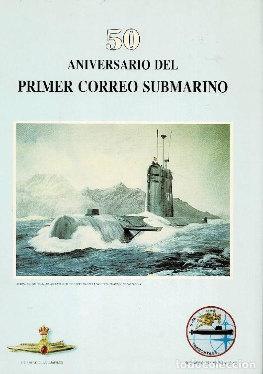 Sellos: 50 Aniversario PRIMER CORREO SUBMARINO