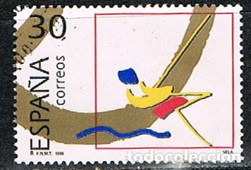 Sellos: EDIFIL N&ordm; 3426, OLIMPICOS DE BRONCE BARCELONA'92, VELA, USADO