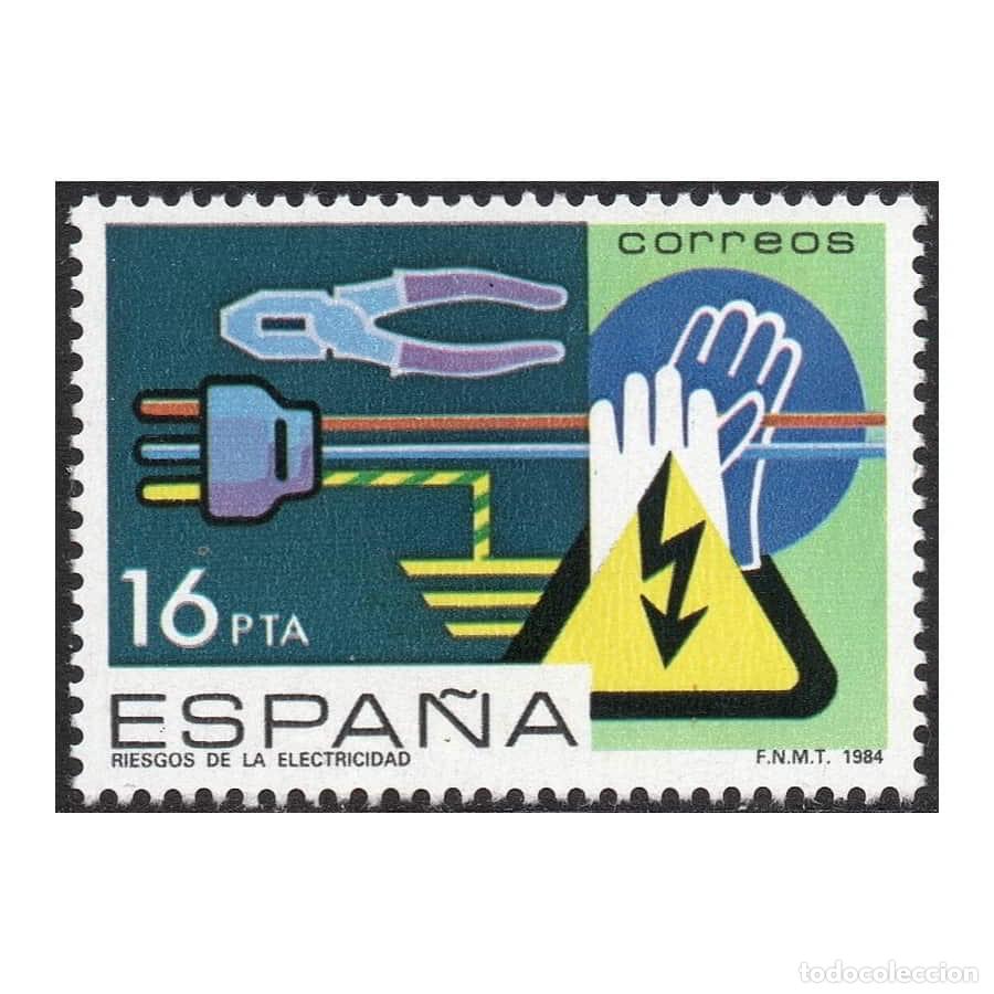 Sellos: Espa&ntilde;a 1984 [SLL] Prevenci&oacute;n Riesgos Laborales. 16 Ptas (MNH)