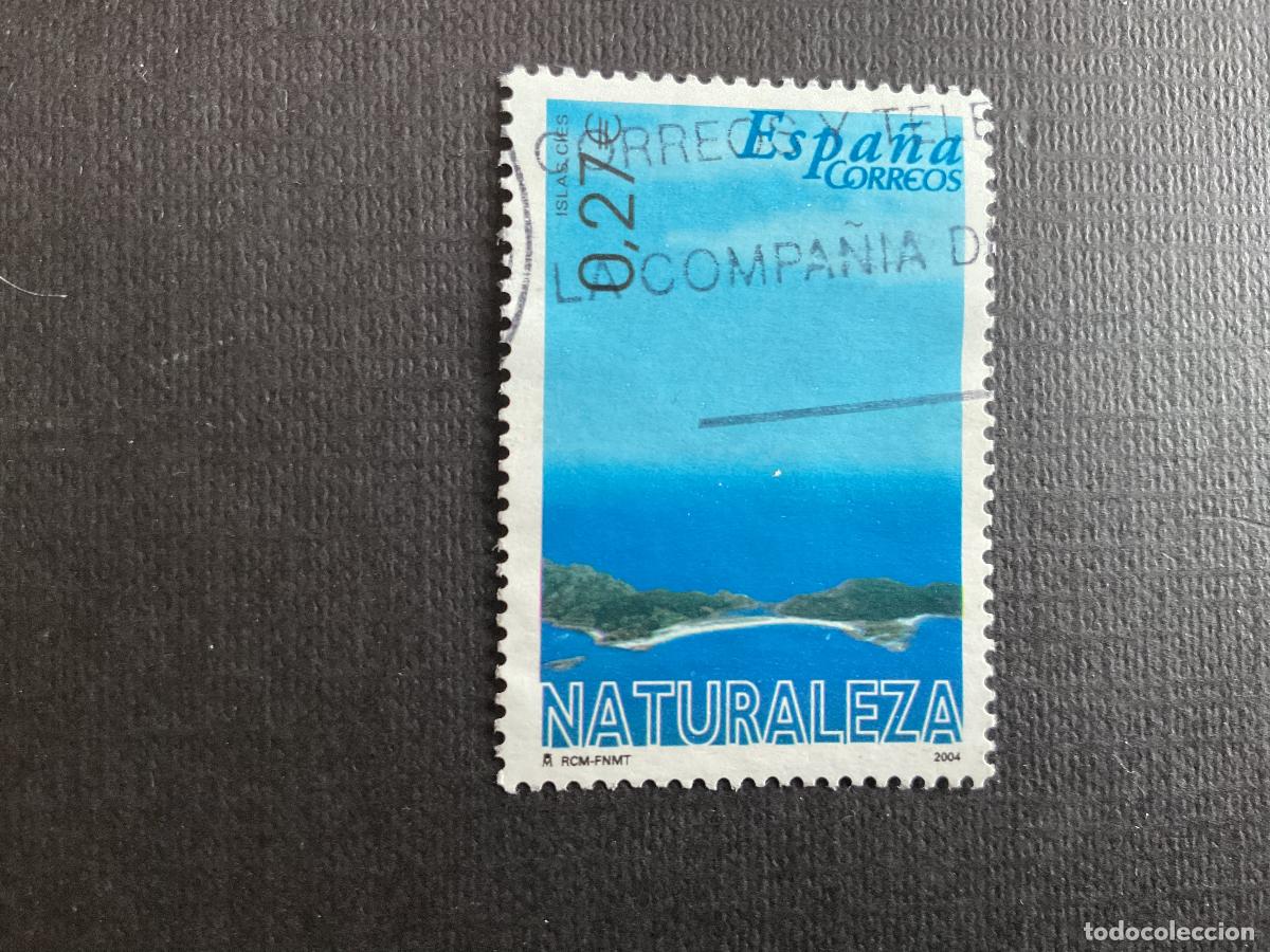 Stamps: ESPA&Ntilde;A N&ordm; EDIFIL 4122* A&Ntilde;O 2004. NATURALEZA. ISLAS CIES. SELLO USADO