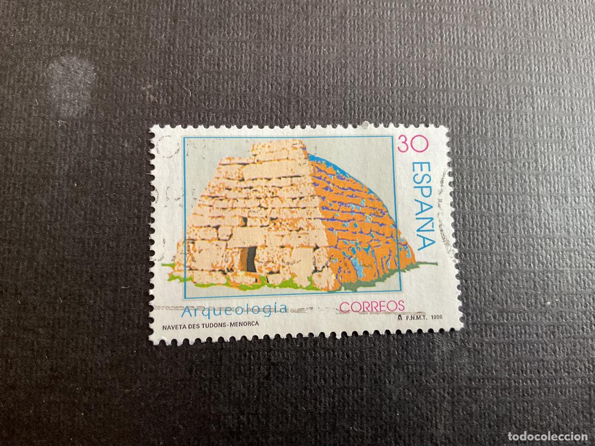 Sellos: ESPA&Ntilde;A N&ordm; EDIFIL 3448* A&Ntilde;O 1998. ARQUEOLOGIA. NAVETA DELS TUDONS. SELLO USADO