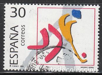 Sellos: EDIFIL N&ordm; 3421, OLIMPICOS DE BRONCE, HOCKEY SOBRE HIERBA, USADO