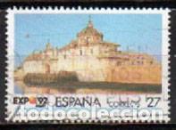 Sellos: EDIFIL 3178, EXPOSICION UNIVERSAL DE SEVILLA, EXPO'92, MONORRAIL, USADO