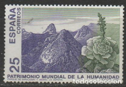 Sellos: Edifil n&ordm; 3146 PARQUE NACIONAL DE GARAJONAY, LA GOMERA (CANARIAS)PATRIMONIO DE LA HUMANIDAD NUEVO **