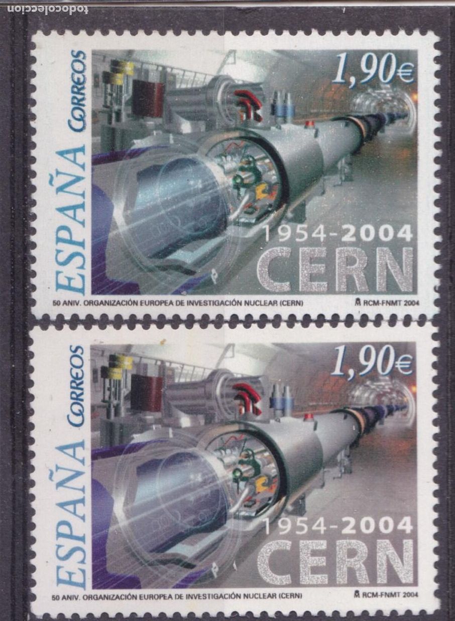 Sellos: AA15- CERN 2004 VARIEDAD ** Sin Fijasellos