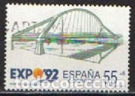 Sellos: EDIFIL 3103, EXPOSICION UNIVERSAL DE SEVILLA 1992, USADO