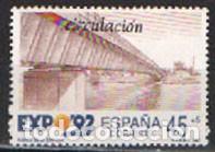 Sellos: EDIFIL 3102, EXPOSICION UNIVERSAL DE SEVILLA 1992, USADO