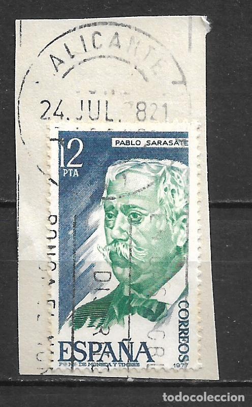 Sellos: espa&ntilde;a 1977 edifil 2400 usado alicante - 20/9