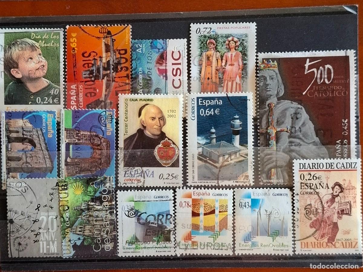 Sellos: LOTE SELLOS USADOS ESPA&Ntilde;A 2000-2025 - 153,00 SELLOS - BUEN ESTADO