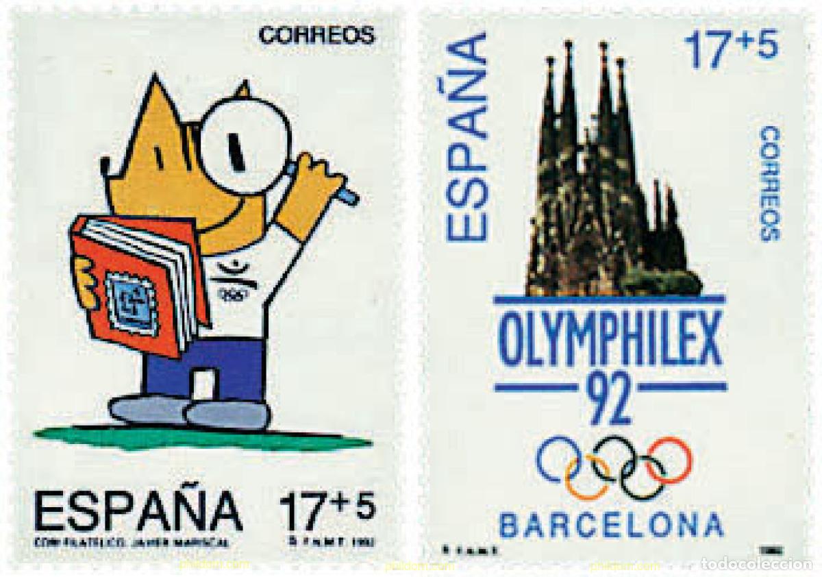 Sellos: 85891 MNH ESPA&Ntilde;A 1992 25 JUEGOS OLIMPICOS VERANO BARCELONA 1992