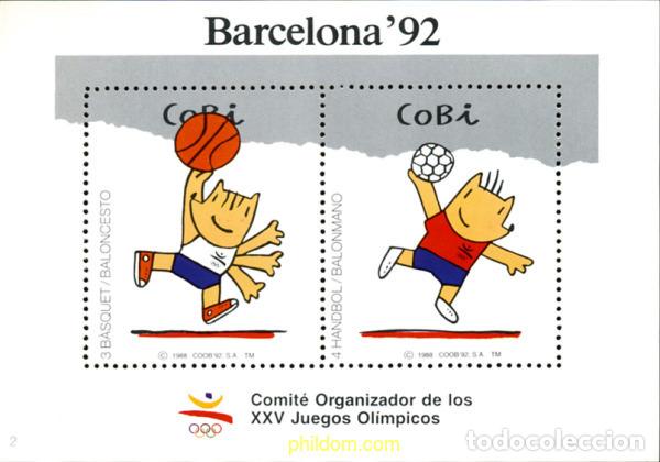 Sellos: 246377 MNH ESPA&Ntilde;A 1988 25 JUEGOS OLIMPICOS VERANO BARCELONA 1992