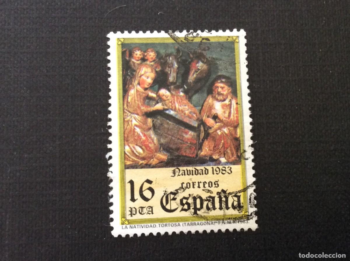 Sellos: ESPA&Ntilde;A N&ordm; EDIFIL 2729* A&Ntilde;O 1983. NAVIDAD. LA NATIVIDAD. TORTOSA. SELLO USADO