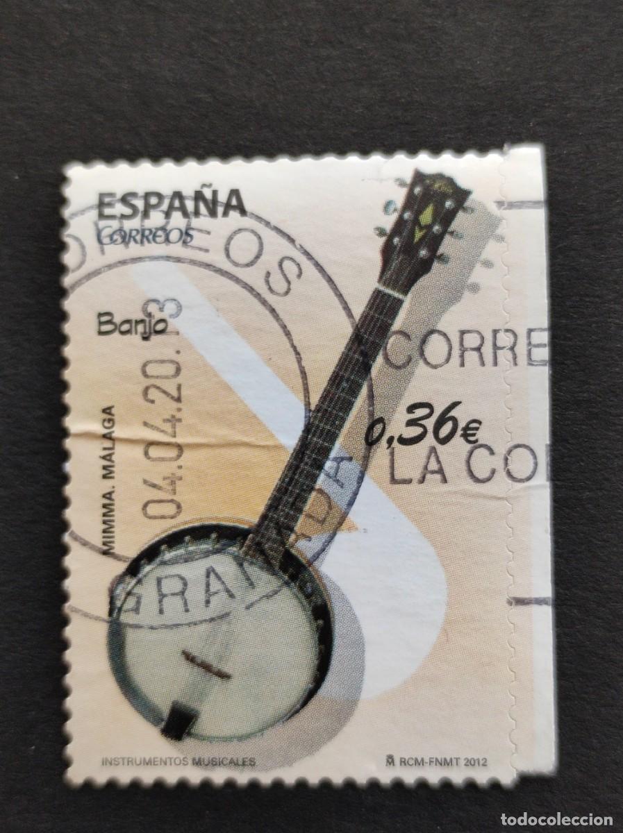 Sellos: ESPA&Ntilde;A .2012 - INSTRUMENTOS MUSICALES . E- 4712 VARIEDAD PERFORACION. FOTO. 829