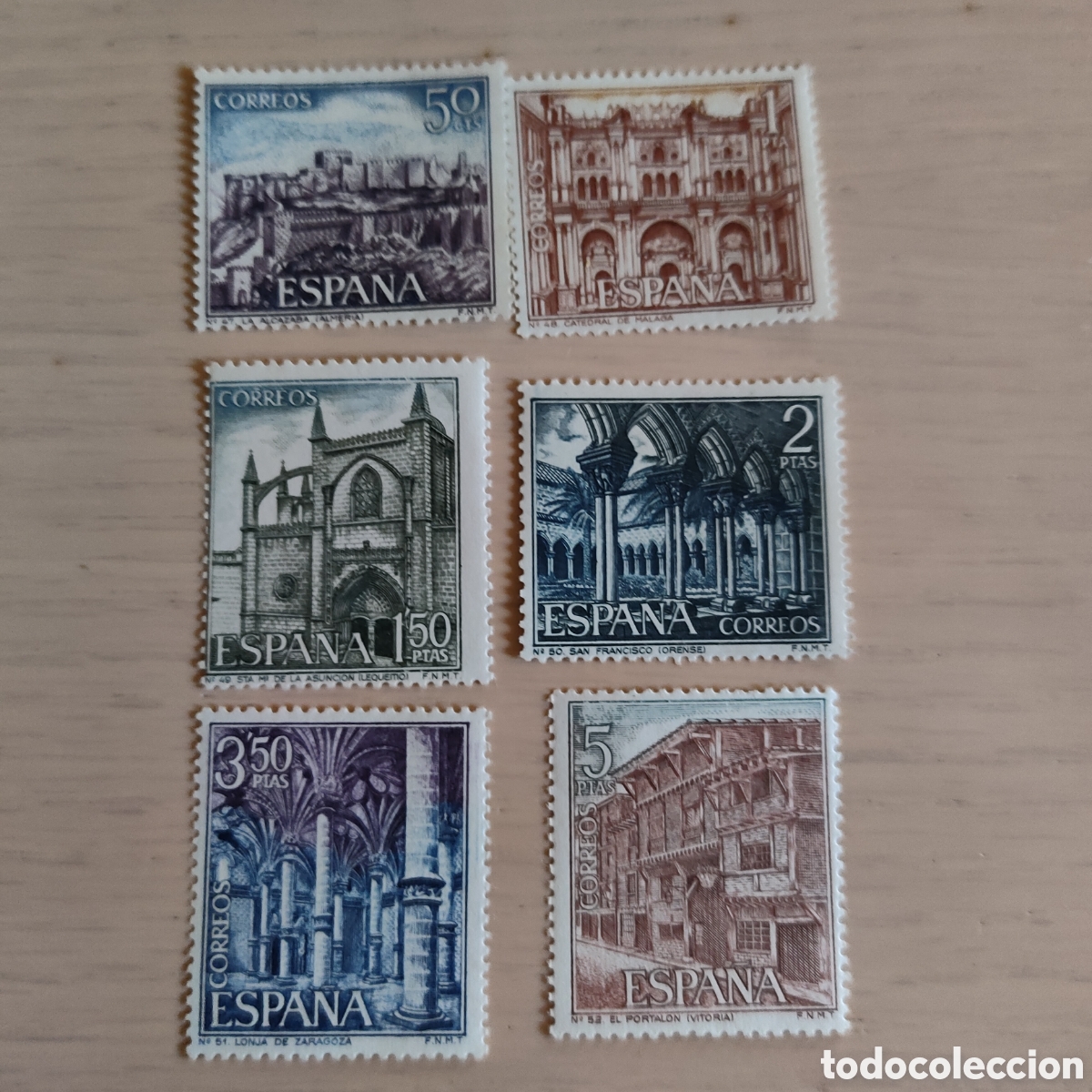 Sellos: SA1 Edifil 1982 a 1987 MNH ** 1970