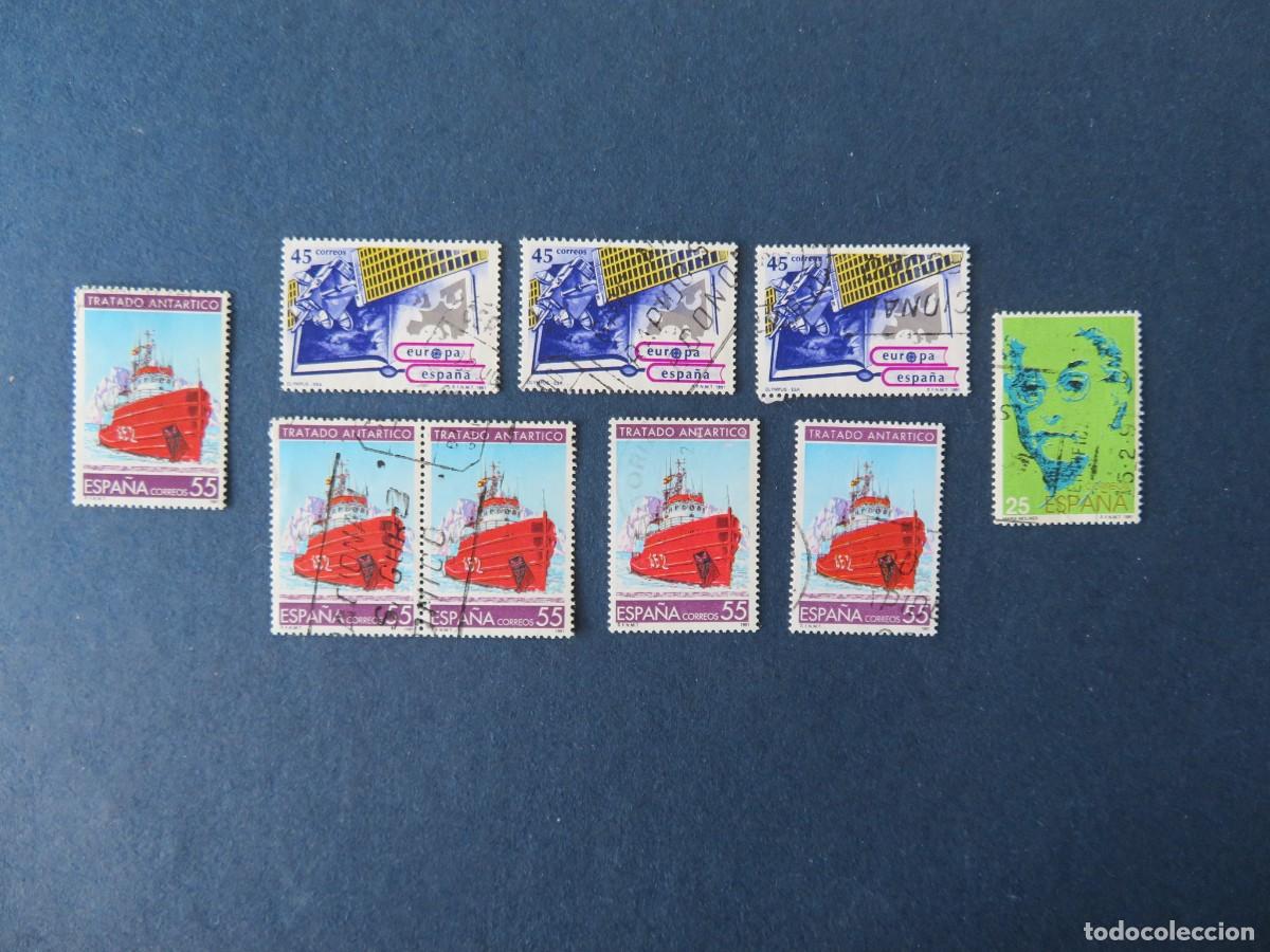Sellos: ESPA&Ntilde;A A&Ntilde;O 1991 VARIOS