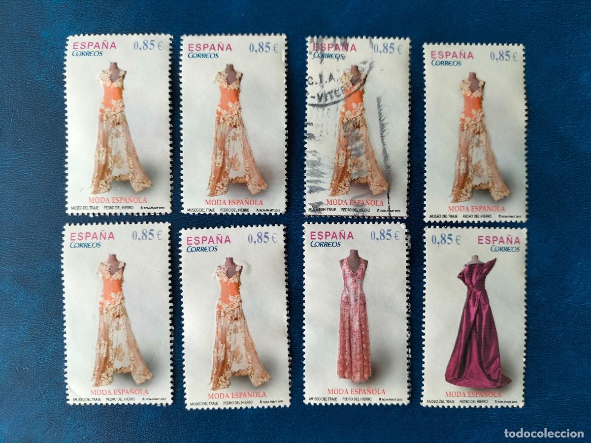 Sellos: ESPA&Ntilde;A A&Ntilde;O 2012 STOCK MODA ESPA&Ntilde;OLA USADOS