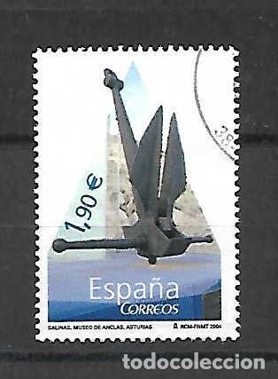 Sellos: Museo de anclas, Asturias. Espa&ntilde;a . sello emit. 16-7-2004 Edifil 4,40 &euro;