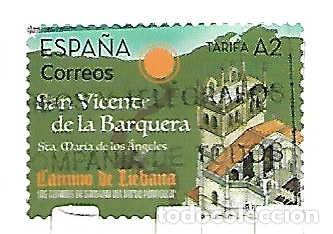 Sellos: Camino de Santiago, Espa&ntilde;a . sello emit. 30-3-2020