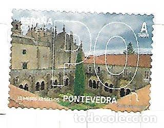 Sellos: 12 meses, 12 sellos : PONTEVEDRA, Espa&ntilde;a . sello emit. 3-1-2022