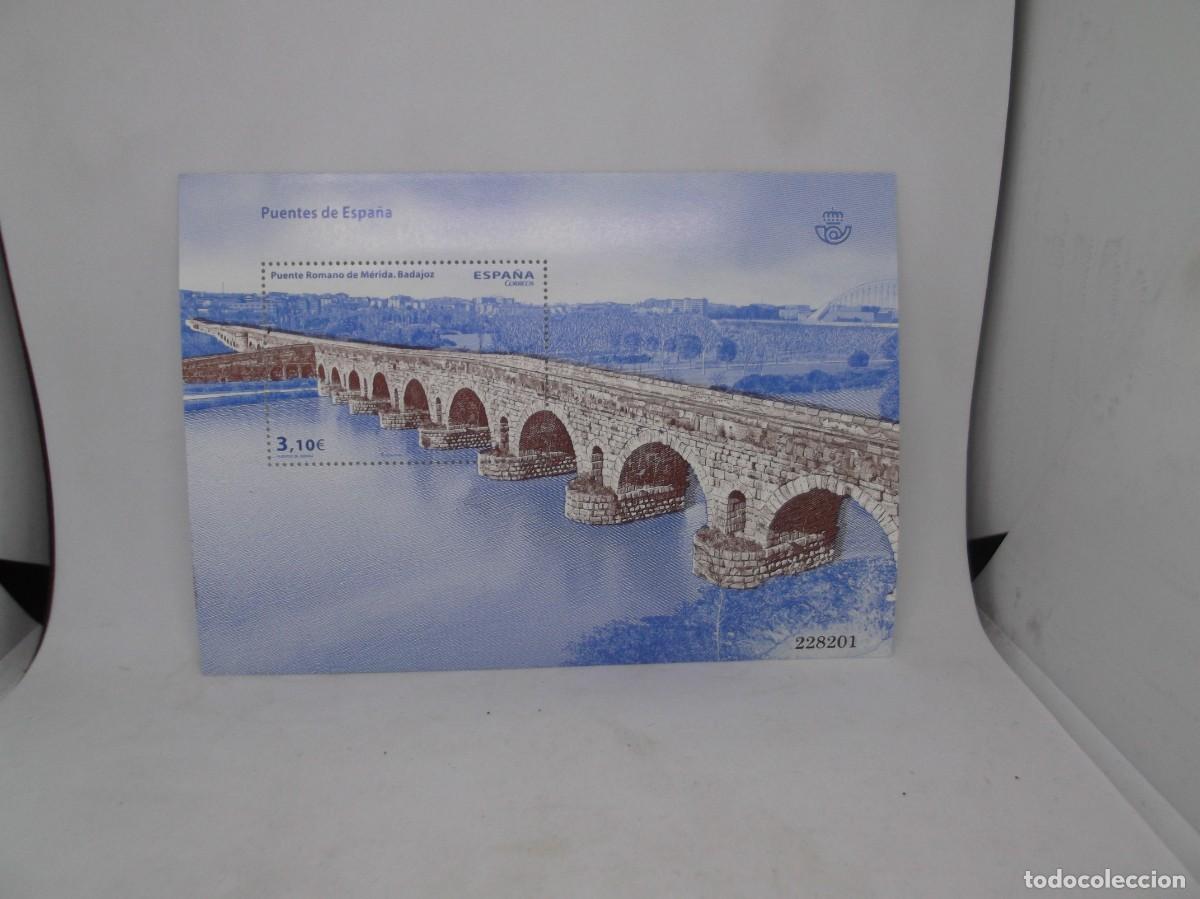 Sellos: Espa&ntilde;a 2013 Sello Puente Romano de M&eacute;rida (Badajoz).Nuevo