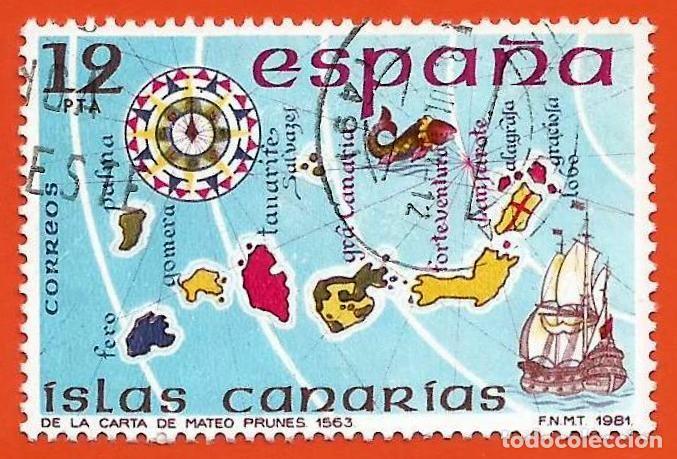 Sellos: Espa&ntilde;a. 1981. Edifil # 2623. Espa&ntilde;a Insular. Islas Canarias