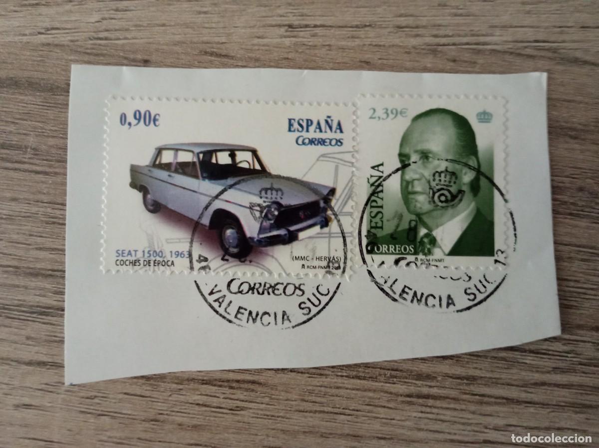 Sellos: SELLO SEAT 1500 Y UNO MAS, PEGADOS Y MATASELLADOS