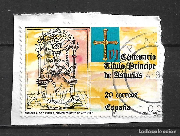 Sellos: espa&ntilde;a 1988 edifil 2975 usado - 20/1