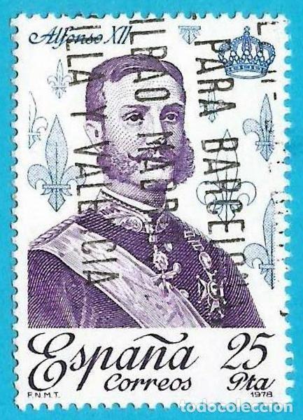 Sellos: Espa&ntilde;a. 1978. Edifil # 2503. Reyes. Casa de Borbon. Alfonso XII