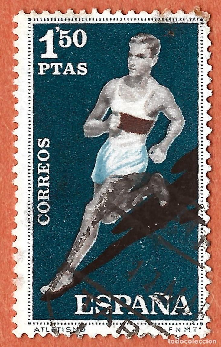 Sellos: Espa&ntilde;a. 1960. Edifil # 1311. Deportes. Atletismo