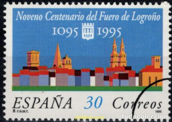 Sellos: 793908 MNH ESPA&Ntilde;A 1995 9 CENTENARIO DEL FUERO DE LOGRO&Ntilde;O