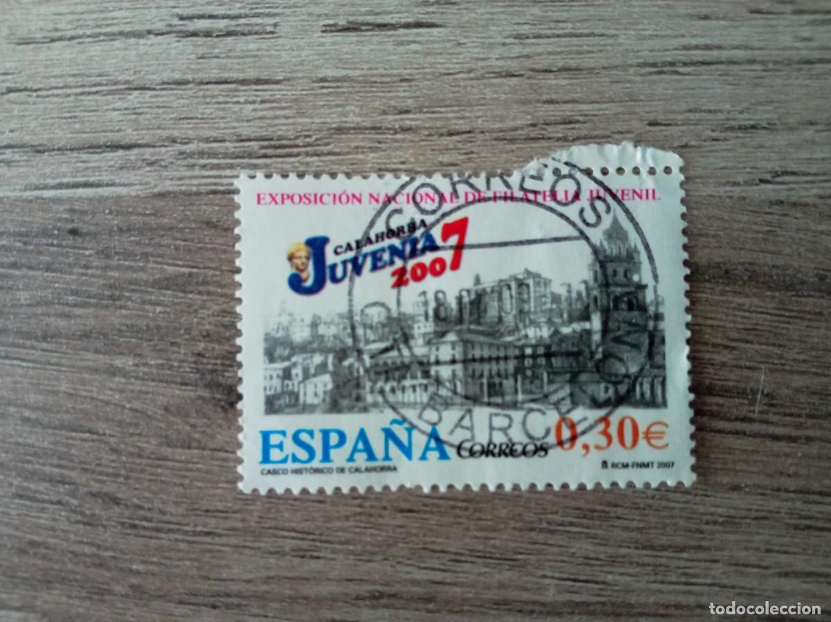 Sellos: 1 SELLO ESPA&Ntilde;OL, JUVENIA 2007, MATASELLADO