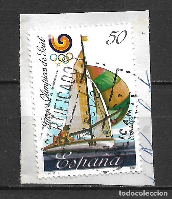 Sellos: espa&ntilde;a 1988 sello usado - 20/4
