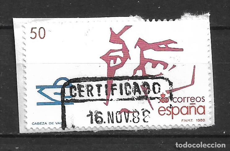 Sellos: espa&ntilde;a 1988 sello usado - 20/5
