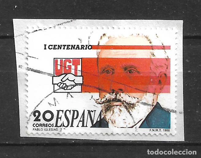 Sellos: espa&ntilde;a 1988 sello usado - 20/5