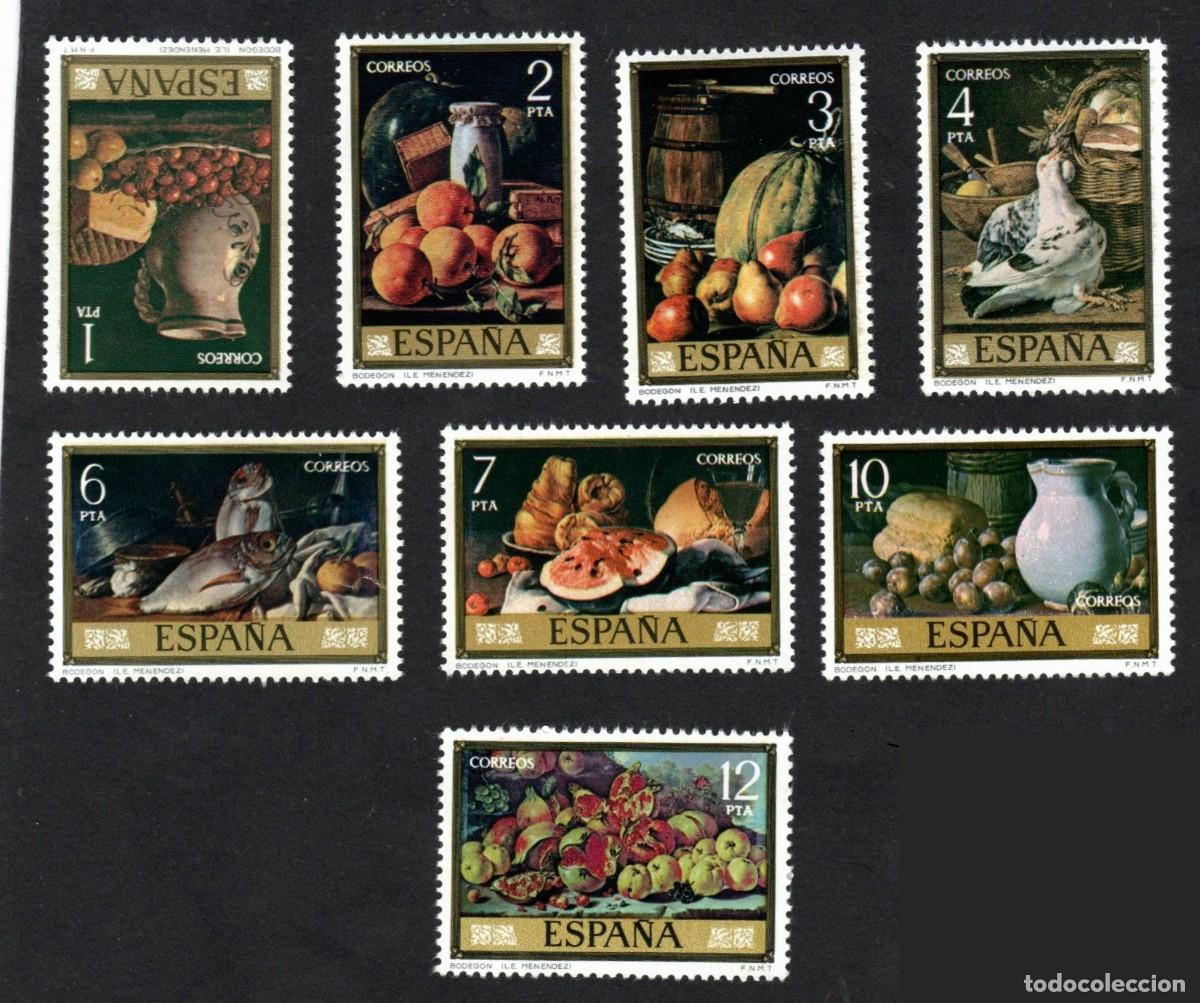 Sellos: Espa&ntilde;a. Pintor Men&eacute;ndez. 1976. Edifil-2360/2367. S. Completa. Nuevos