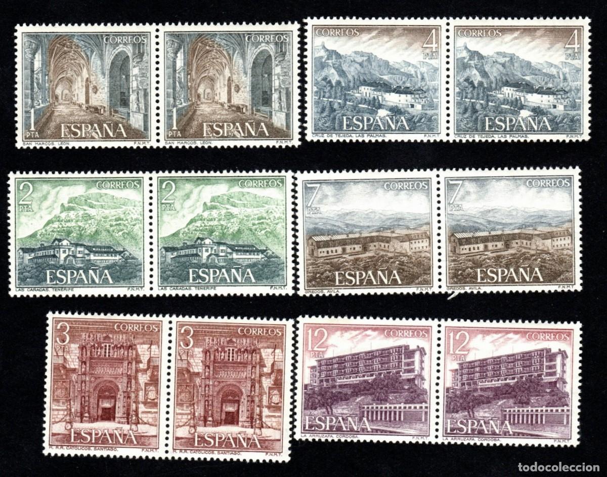 Sellos: Espa&ntilde;a. Paradores Nacionales. 1976. Edifil-2334-2339. S. Completa. Nuevos
