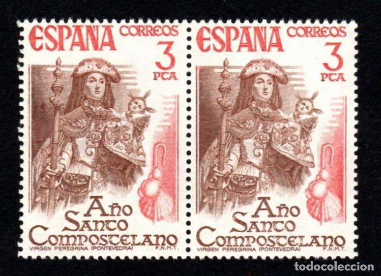 Sellos: Espa&ntilde;a. A&ntilde;o Santo Compostelano 1976. Edifil-2308-2306. Dos S. Completa. Nuevos