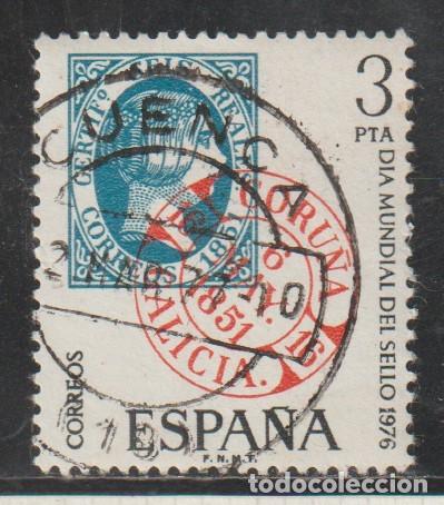 Sellos: ESPA&Ntilde;A // EDIFIL 2318 // 1976 ... . USADO - DIA MUNDIAL DEL SELLO - MATASELLOS CUENCA