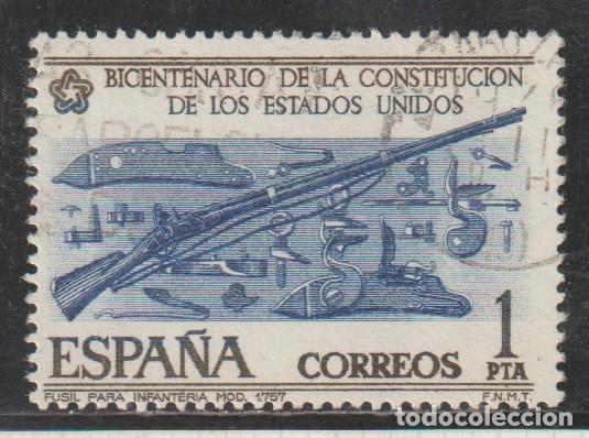 Sellos: ESPA&Ntilde;A // EDIFIL 2322 // 1976 ... . USADO - INDEPENDENCIA ESTADOS UNIDOS