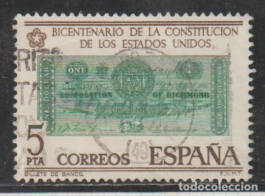 Sellos: ESPA&Ntilde;A // EDIFIL 2324 // 1976 ... . USADO - INDEPENDENCIA ESTADOS UNIDOS