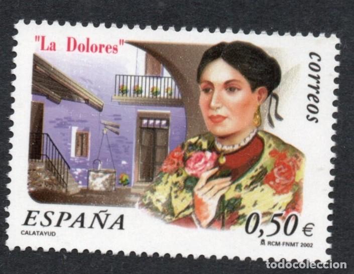 Sellos: SERIE NUEVA ESPA&Ntilde;A - LA DOLORES A&Ntilde;O 2.002. EDIFIL 3905