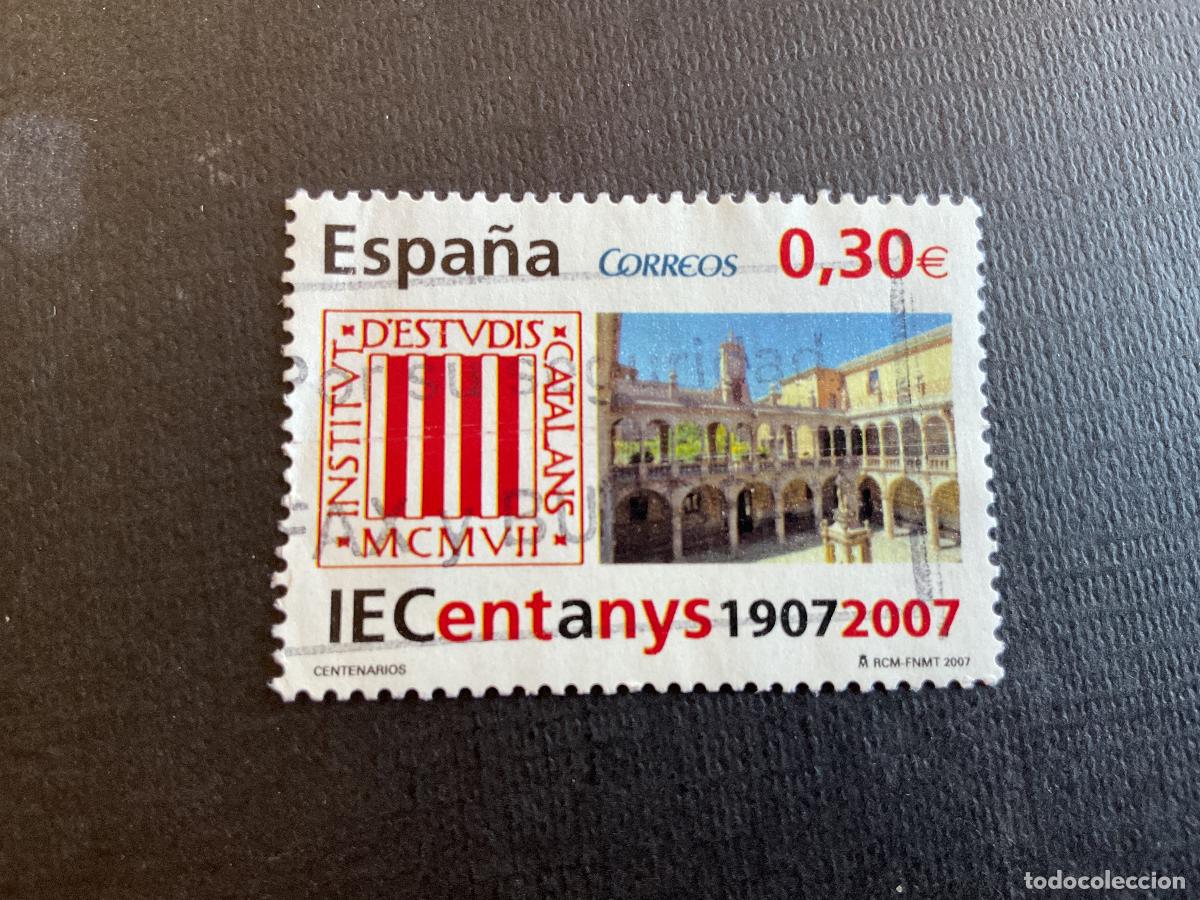 Sellos: ESPA&Ntilde;A N&ordm; EDIFIL 4312* A&Ntilde;O 2007. CENTENARIO INSTITUT ESTUDIS CATALANS SELLO USADO