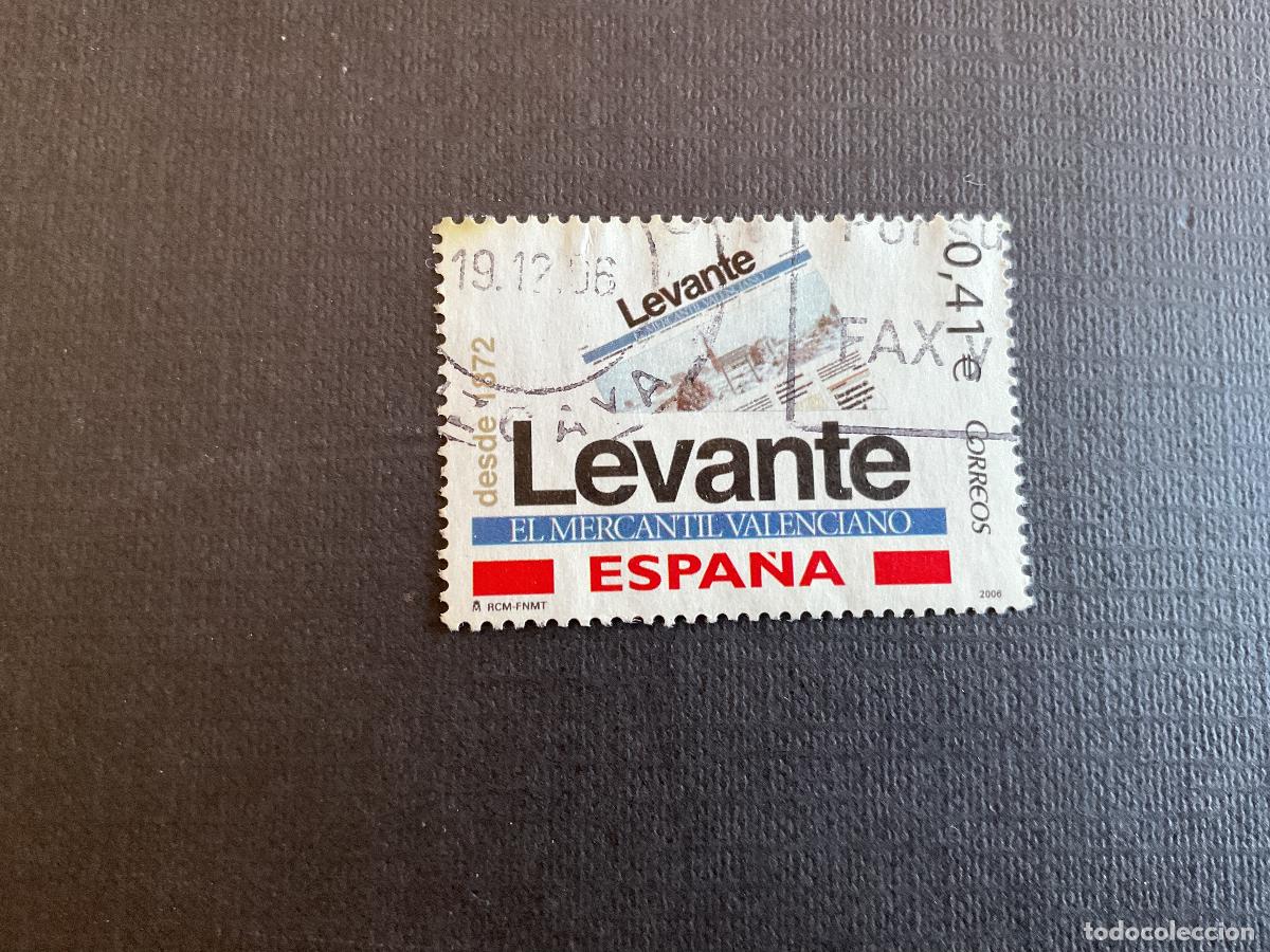 Sellos: ESPA&Ntilde;A N&ordm; EDIFIL 4231* A&Ntilde;O 2007. DIARIOS CENTENARIOS.LEVANTE. SELLO USADO