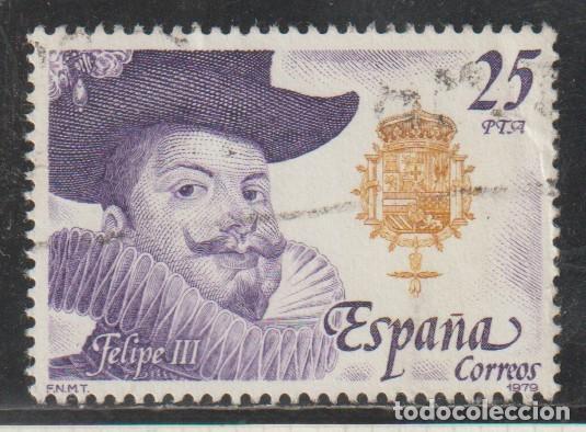 Sellos: ESPA&Ntilde;A // EDIFIL 2554 // 1979 ... USADO - REYES DE ESPA&Ntilde;A DE LA CASA DE AUSTRIA