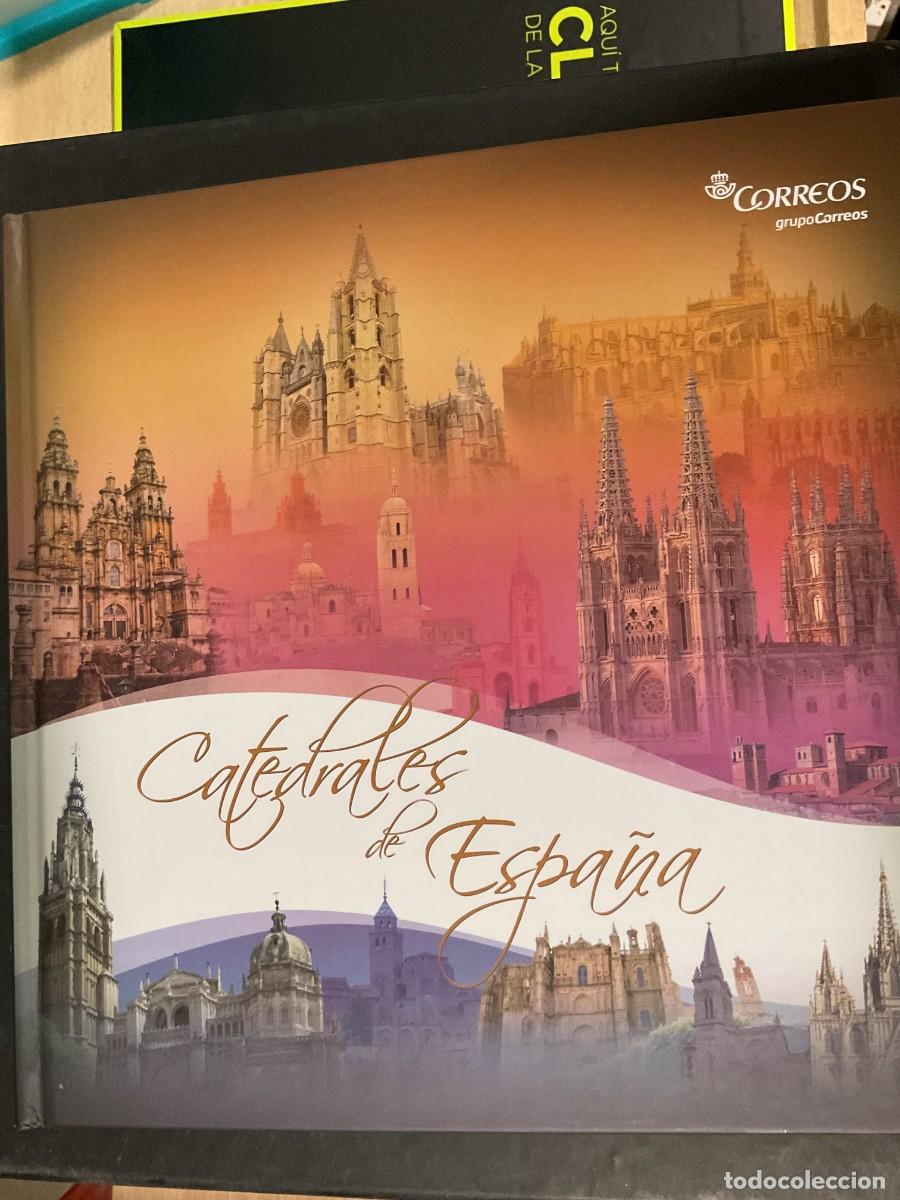 Sellos: ESPA&Ntilde;A. CATEDRALES DE ESPA&Ntilde;A. LIBRO CON TODOS LOS SELLOS DE CATEDRALES