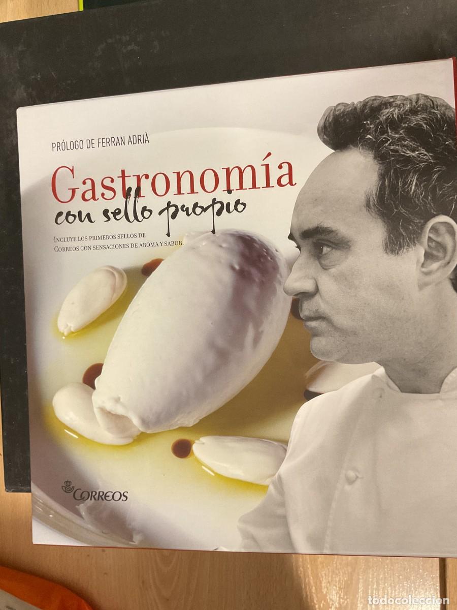Sellos: ESPA&Ntilde;A. LIBRO GASTRONOMIA CON SELLO PROPIO, CON RECETAS Y ALGUNOS SELLO