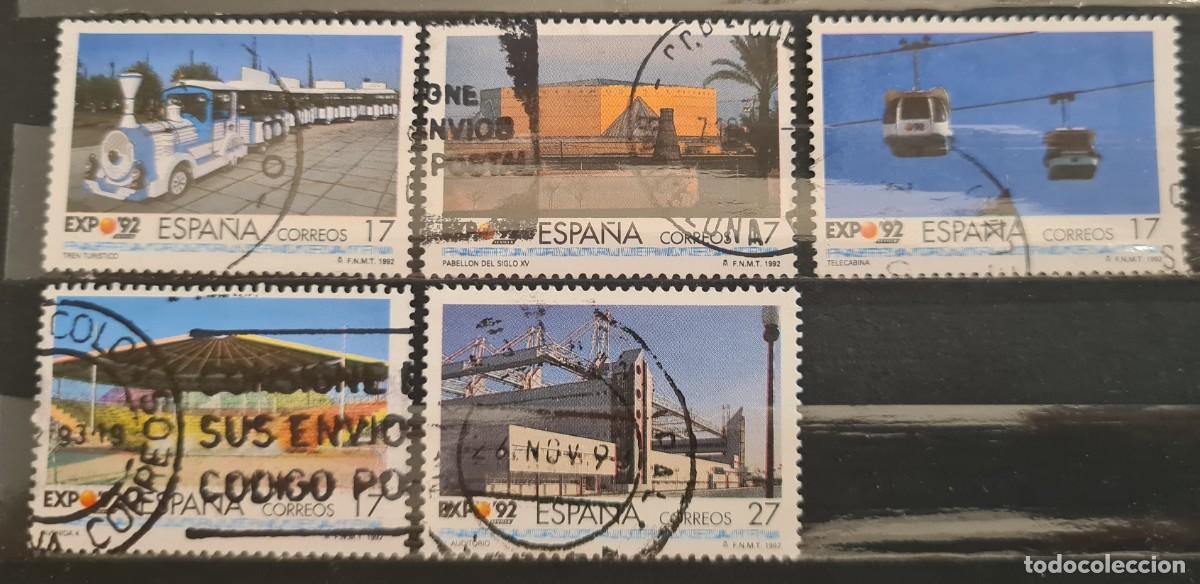 Stamps: Serie de sellos usados de Espa&ntilde;a 1992: Expo 92